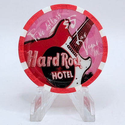 Hard Rock - Las Vegas Las Vegas Nevada 2006 'Valentine's Day' LE $5 Casino Chip E5156