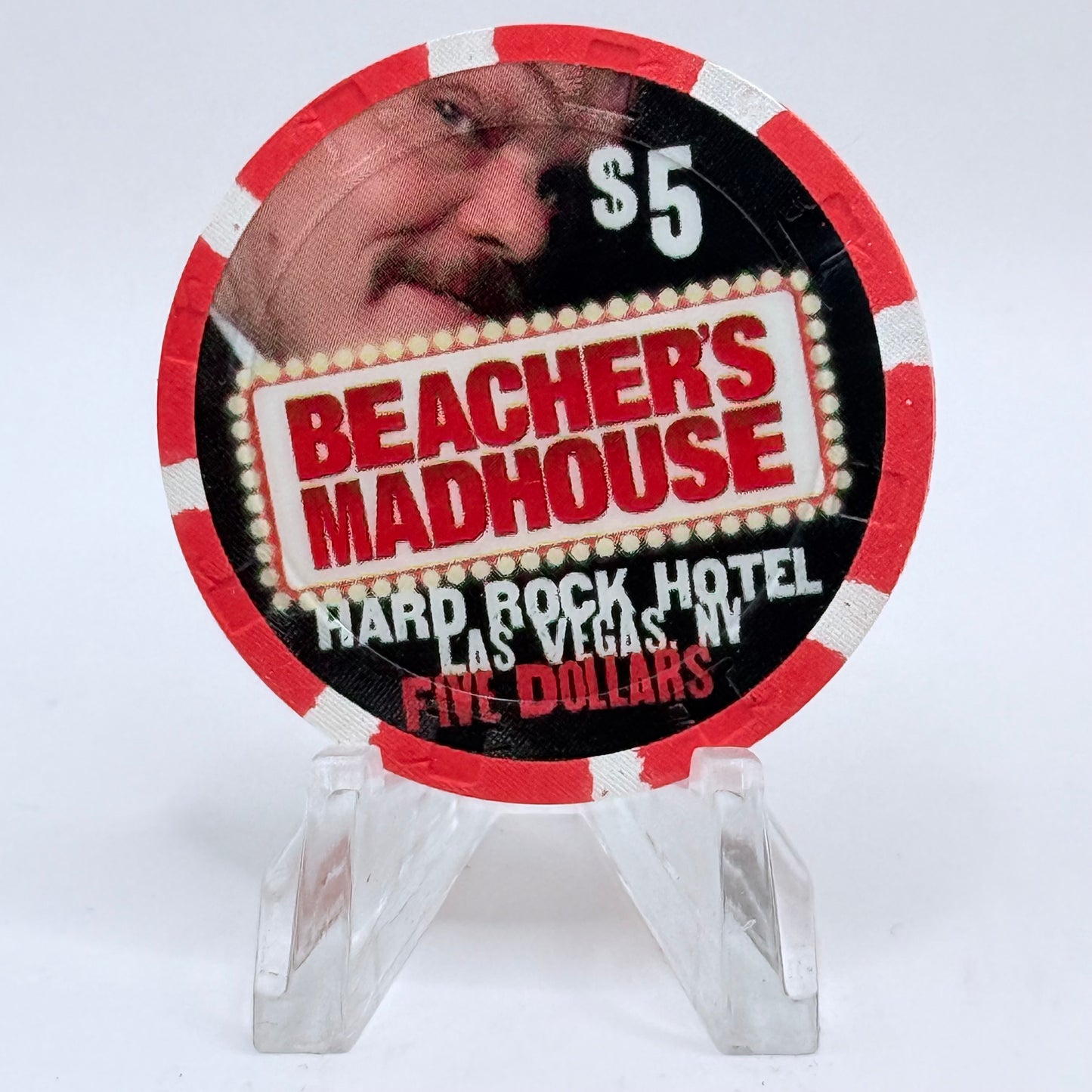 Hard Rock - Las Vegas Las Vegas Nevada 2006 'Lil' Tim - Beachers Madhouse' LE $5 Casino Chip E6086
