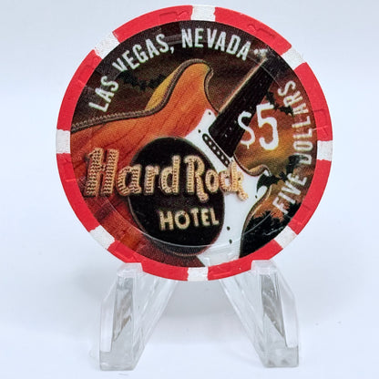 Hard Rock - Las Vegas Las Vegas Nevada 2006 'Halloween' LE $5 Casino Chip E5793