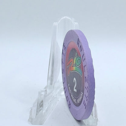 Rio Las Vegas Nevada 2002 Series 202 Roulette Casino Chip V9608