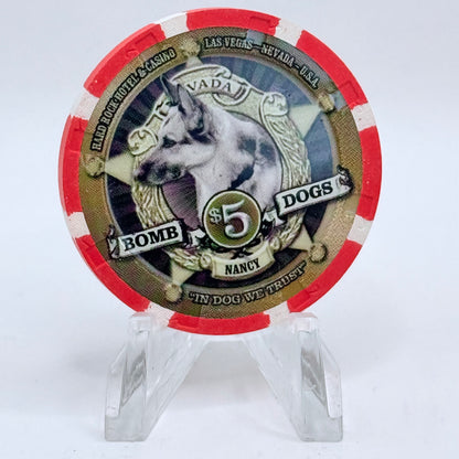 Hard Rock - Las Vegas Las Vegas Nevada 2007 'Nancy' Series 2 LE $5 Casino Chip E6468