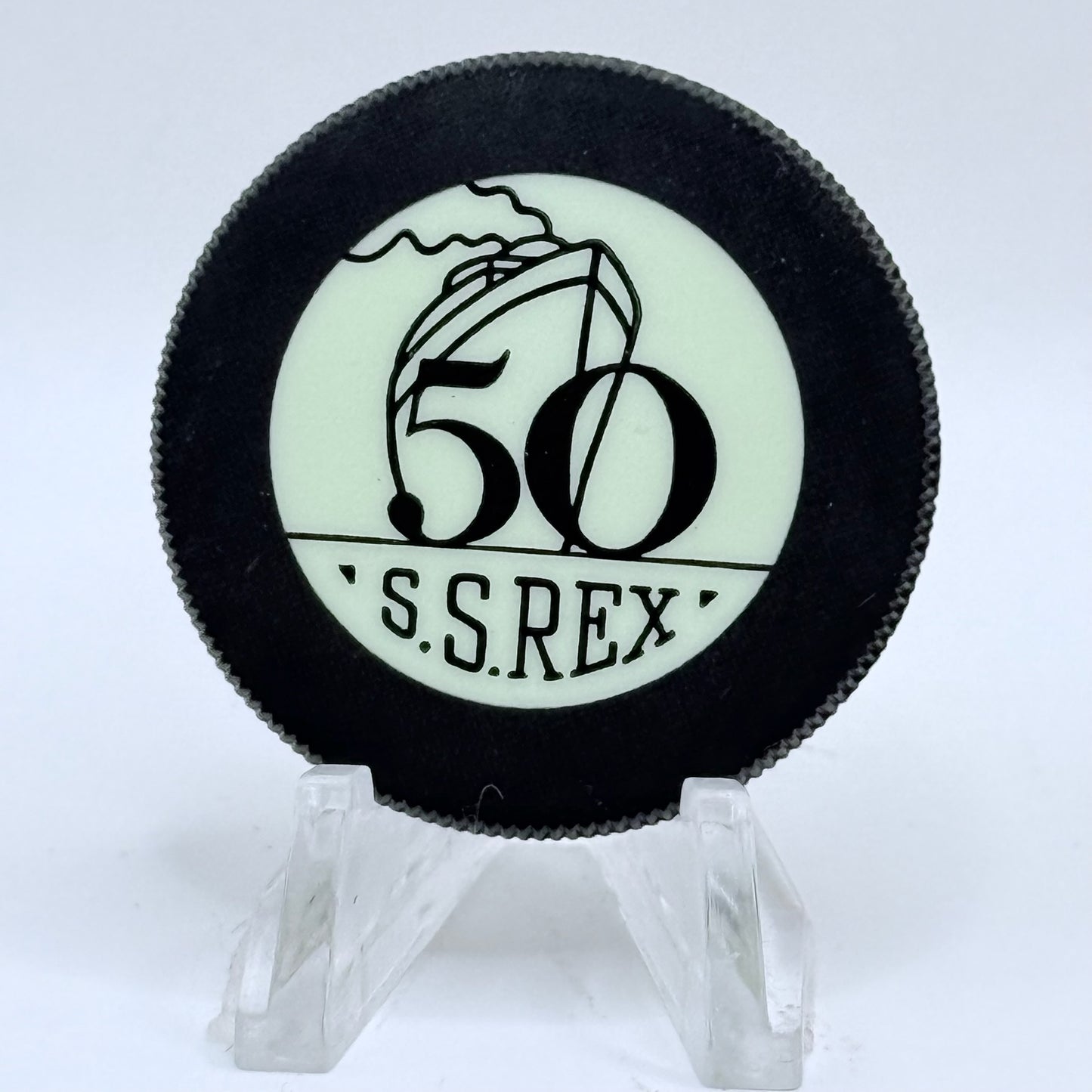 S. S. Rex Santa Monica California 1938 $50 Casino Chip