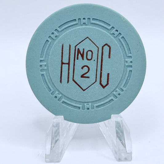 Harolds Club Reno Nevada Series 2 Roulette Green Casino Chip N4207