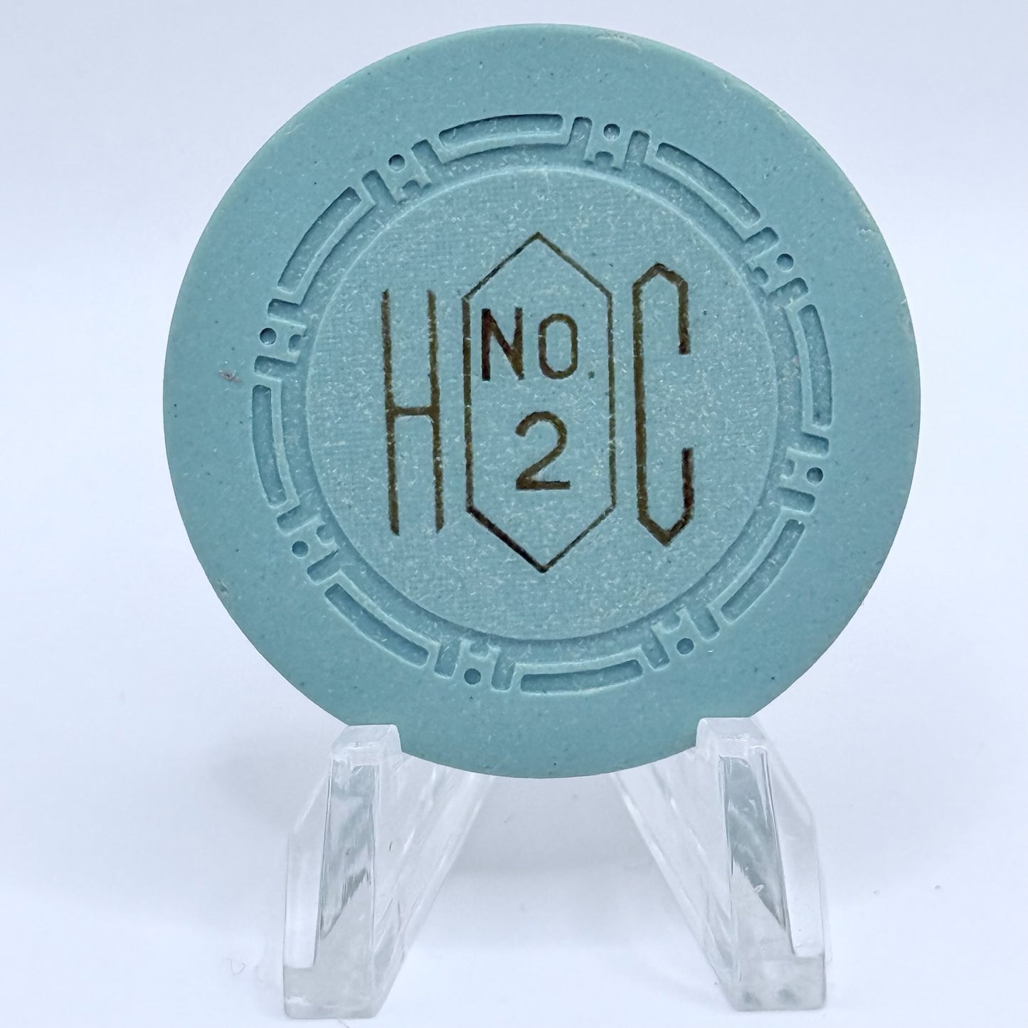 Harolds Club Reno Nevada Series 2 Roulette Green Casino Chip N4207