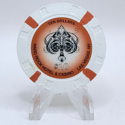 Hard Rock - Las Vegas Las Vegas Nevada 2008 'Poker Lounge' $10 Casino Chip E7423