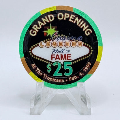 Tropicana Las Vegas Nevada 1999 'Grand Opening' Series 9 LE $25 Casino Chip V3564