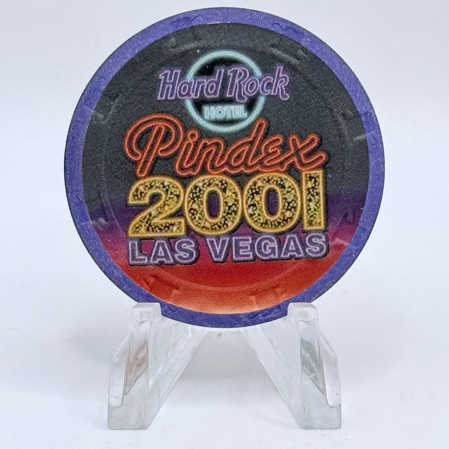 Hard Rock - Las Vegas Las Vegas Nevada 2001 'Pindex' NCV Casino Chip V8668