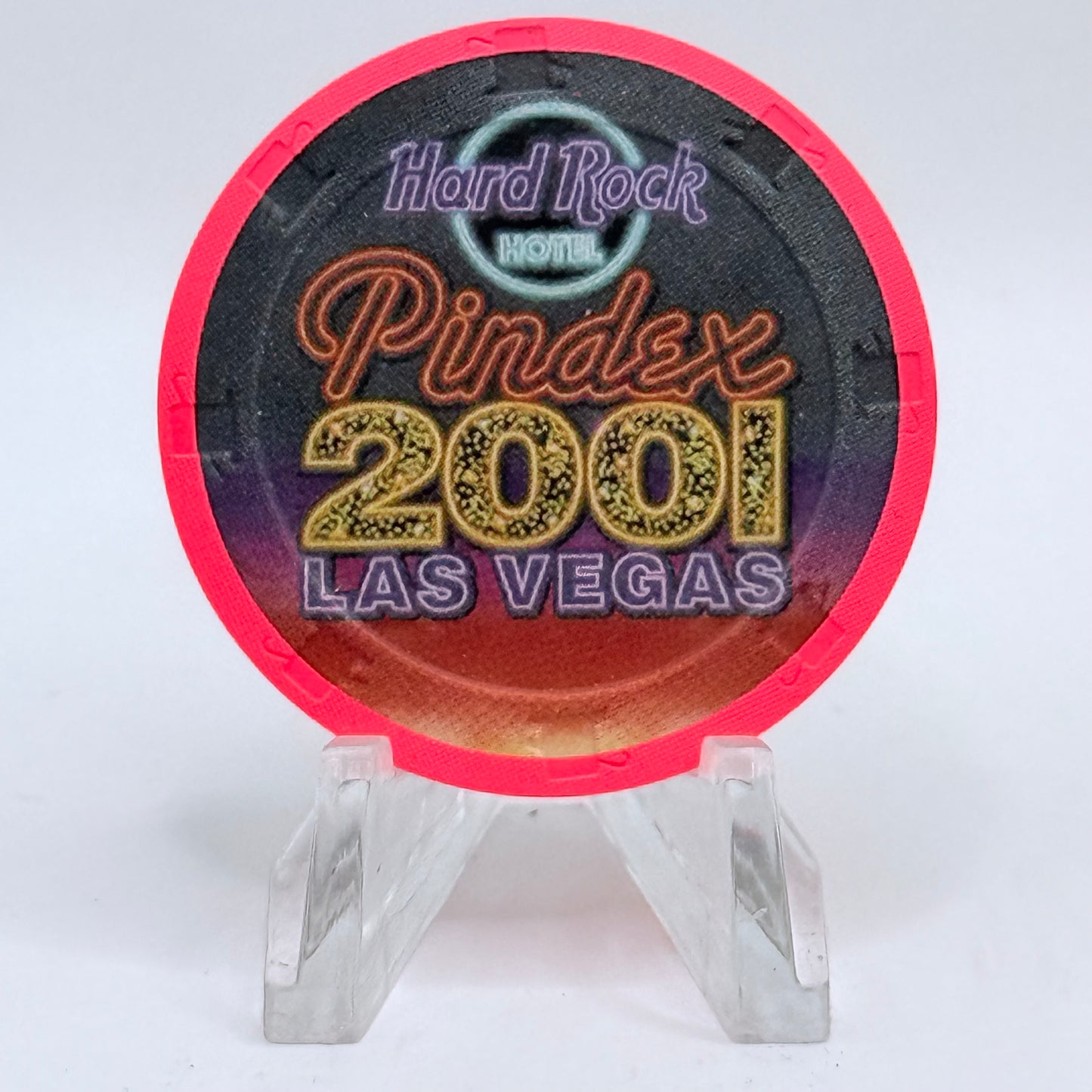 Hard Rock - Las Vegas Las Vegas Nevada 2001 'Pindex' NCV Casino Chip V8667
