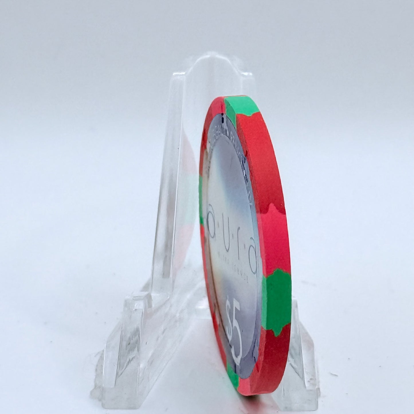 Silver Legacy Reno Nevada 2008 'Aura Ultra Lounge' LE $5 Casino Chip E6638