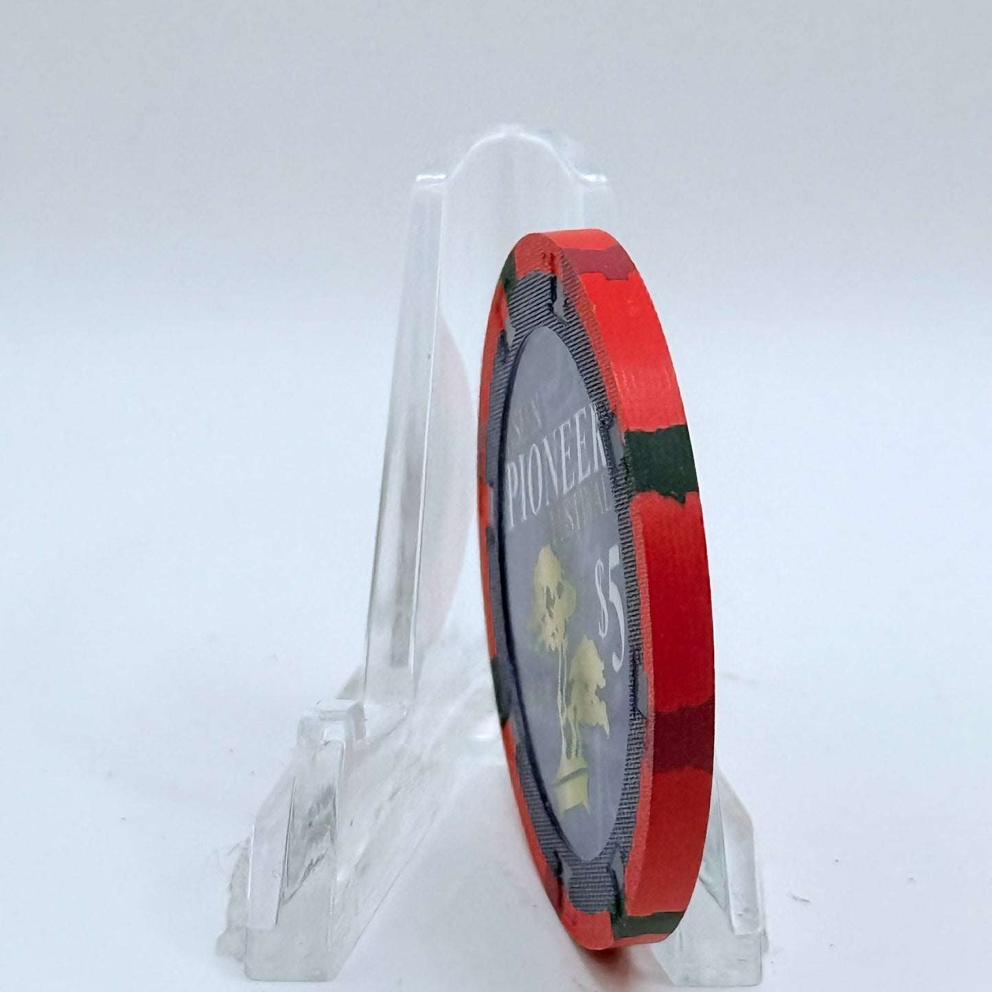 State Line Casino Wendover Nevada 2002 LE $5 Casino Chip E2648