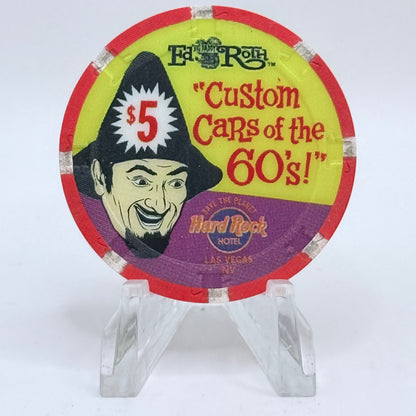 Hard Rock - Las Vegas Las Vegas Nevada 1996 'Outlaw' Series 5 LE $5 Casino Chip N8496