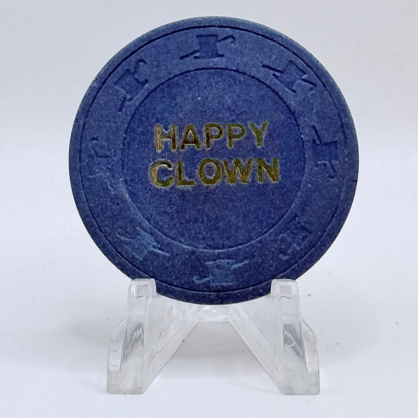 Happy Clown Cardroom Bakersfield California $1 Casino Chip
