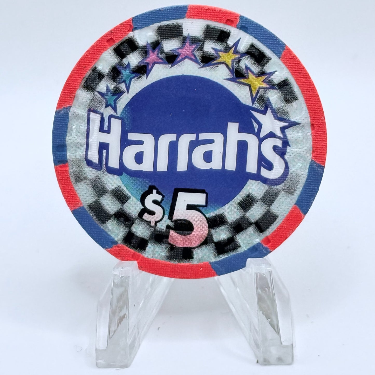Harrah's Las Vegas Nevada 2001 LE $5 Casino Chip V7046