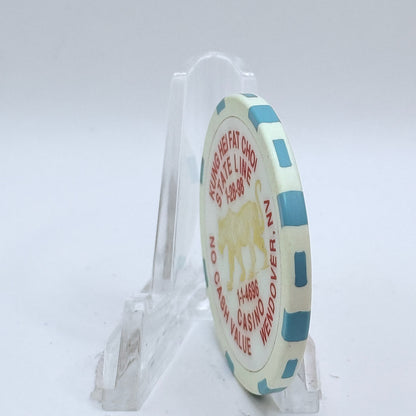 State Line Casino Wendover Nevada 1998 'Year Of The Tiger' LE Casino Chip V1587