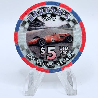 Harrah's Las Vegas Nevada 2001 LE $5 Casino Chip V7047