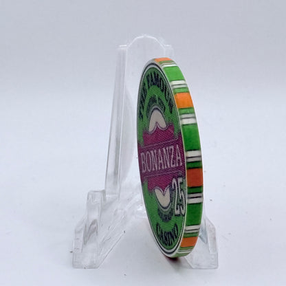 The Famous Bonanza Casino Central City Colorado 1992 LE $25 Casino Chip