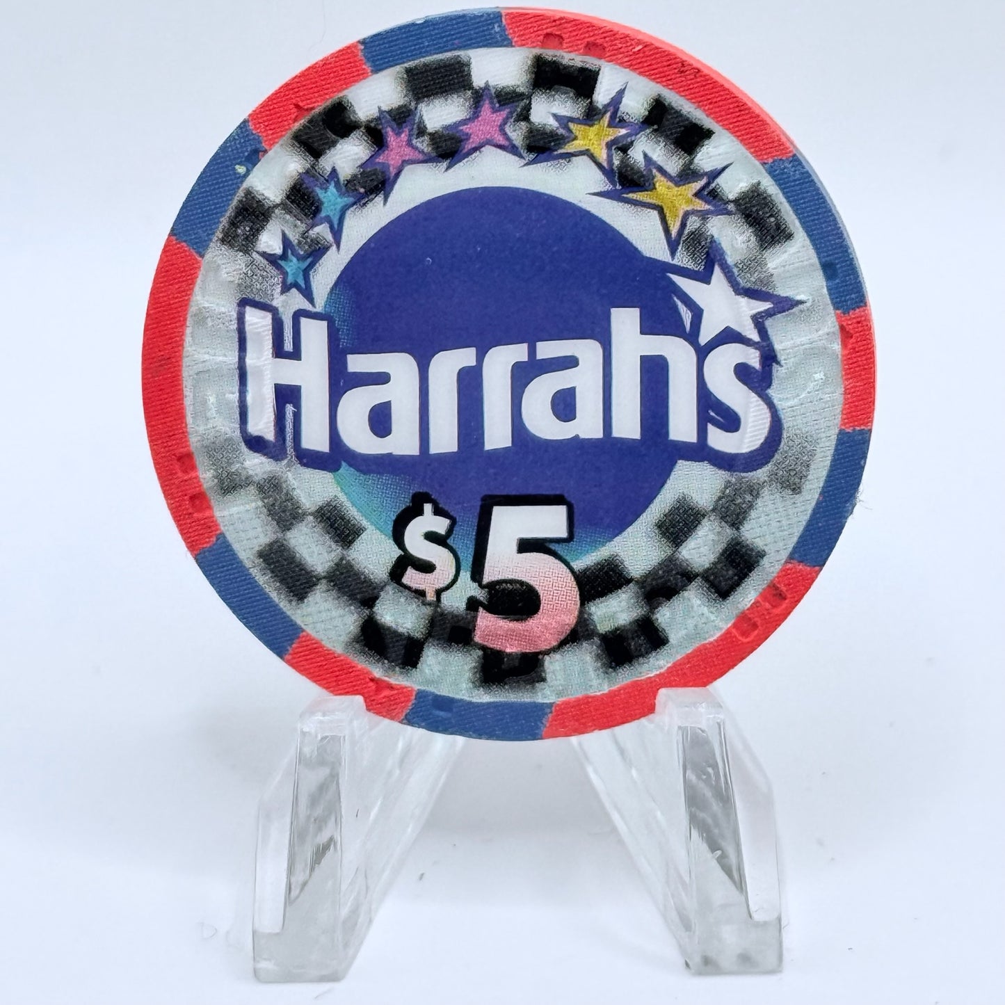 Harrah's Las Vegas Nevada 2001 LE $5 Casino Chip V7048