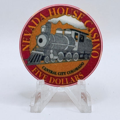 Nevada House Central City Colorado 1992 $5 Casino Chip