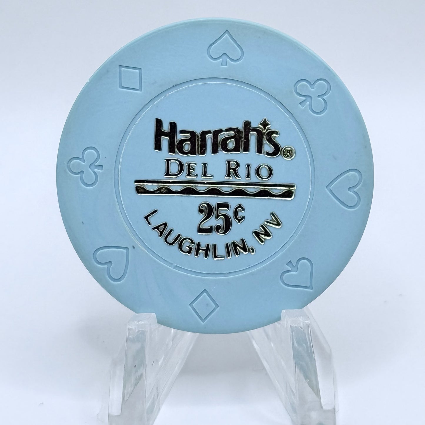 Harrah's Del Rio Laughlin Nevada 1988 $0.25 Casino Chip N0265