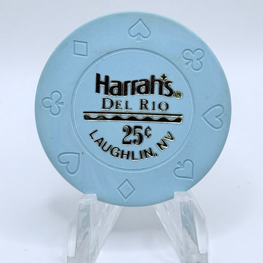 Harrah's Del Rio Laughlin Nevada 1988 $0.25 Casino Chip N0265