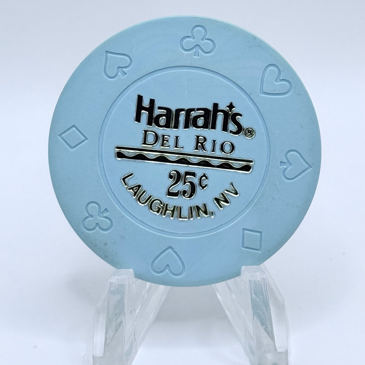 Harrah's Del Rio Laughlin Nevada 1988 $0.25 Casino Chip N0265