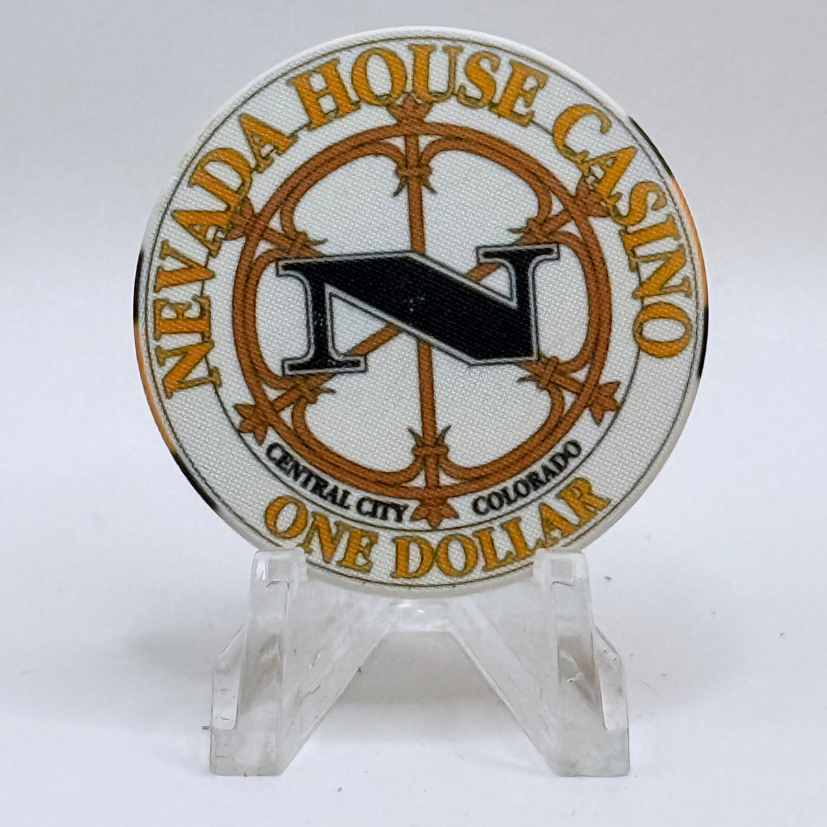 Nevada House Central City Colorado 1992 Series 1 $1 Casino Chip