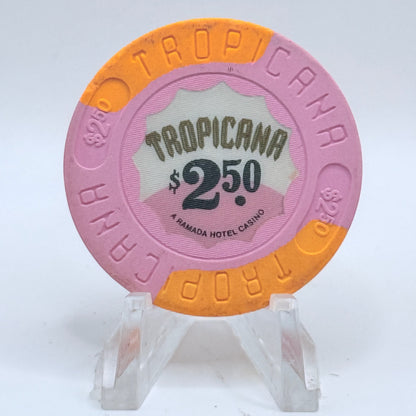 Tropicana Atlantic City New Jersey $2.50 Casino Chip