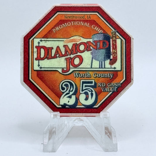 Diamond Jo Casino Worth Northwood Iowa $25 NCV Casino Chip