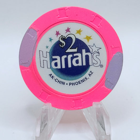 Harrah's Ak-Chin Casino Resort Maricopa Arizona $2 Casino Chip