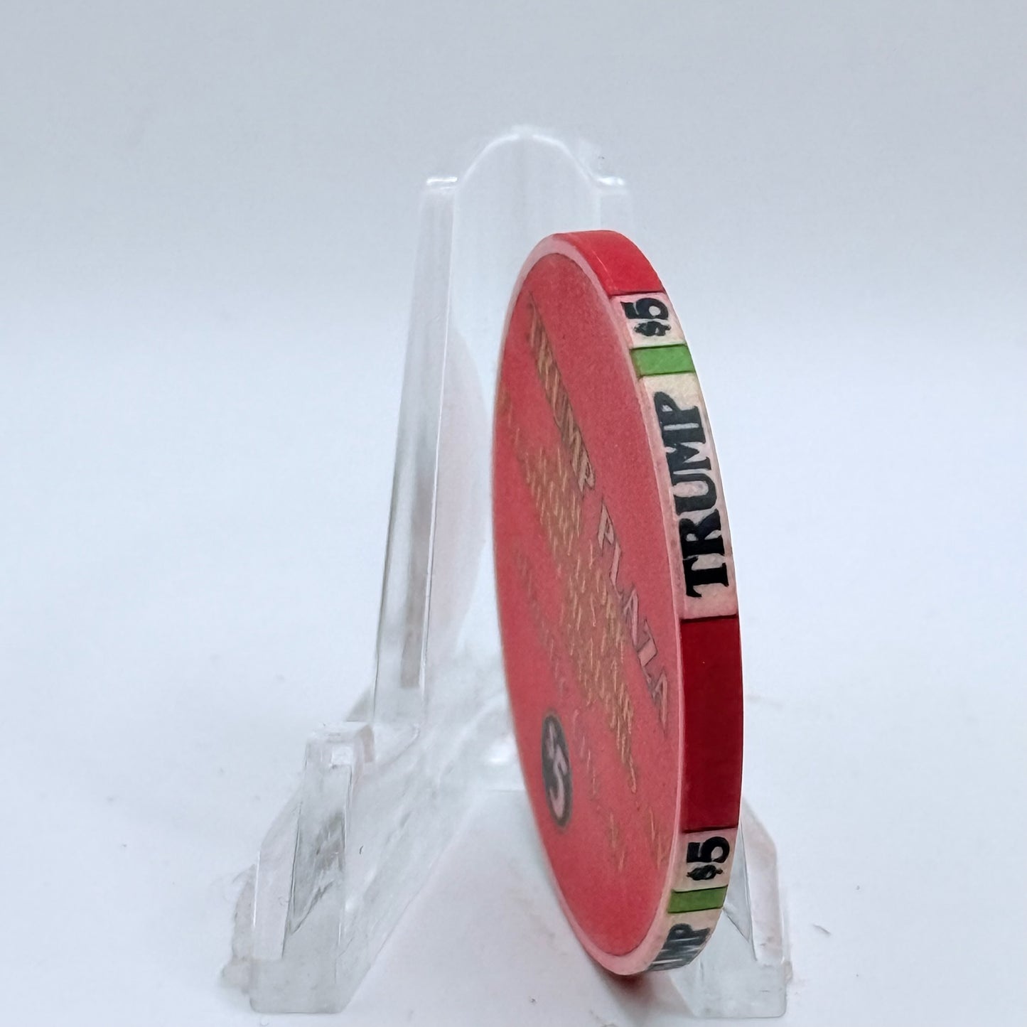 Trump Plaza Atlantic City New Jersey 'New York World's Fair' LE $5 Casino Chip