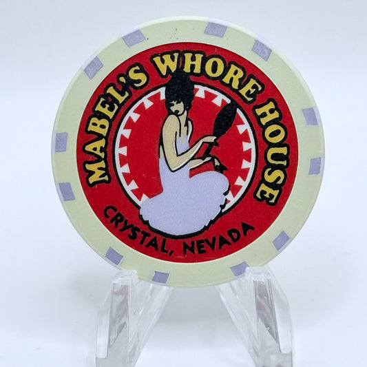 Mabel's Whore House Crystal Nevada Advertising Chips