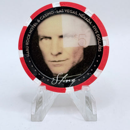 Hard Rock - Las Vegas Las Vegas Nevada 2004 'Sting (Sacred Love)' LE $5 Casino Chip E3084