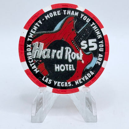 Hard Rock - Las Vegas Las Vegas Nevada 2003 'Matchbox 20' LE $5 Casino Chip E0767