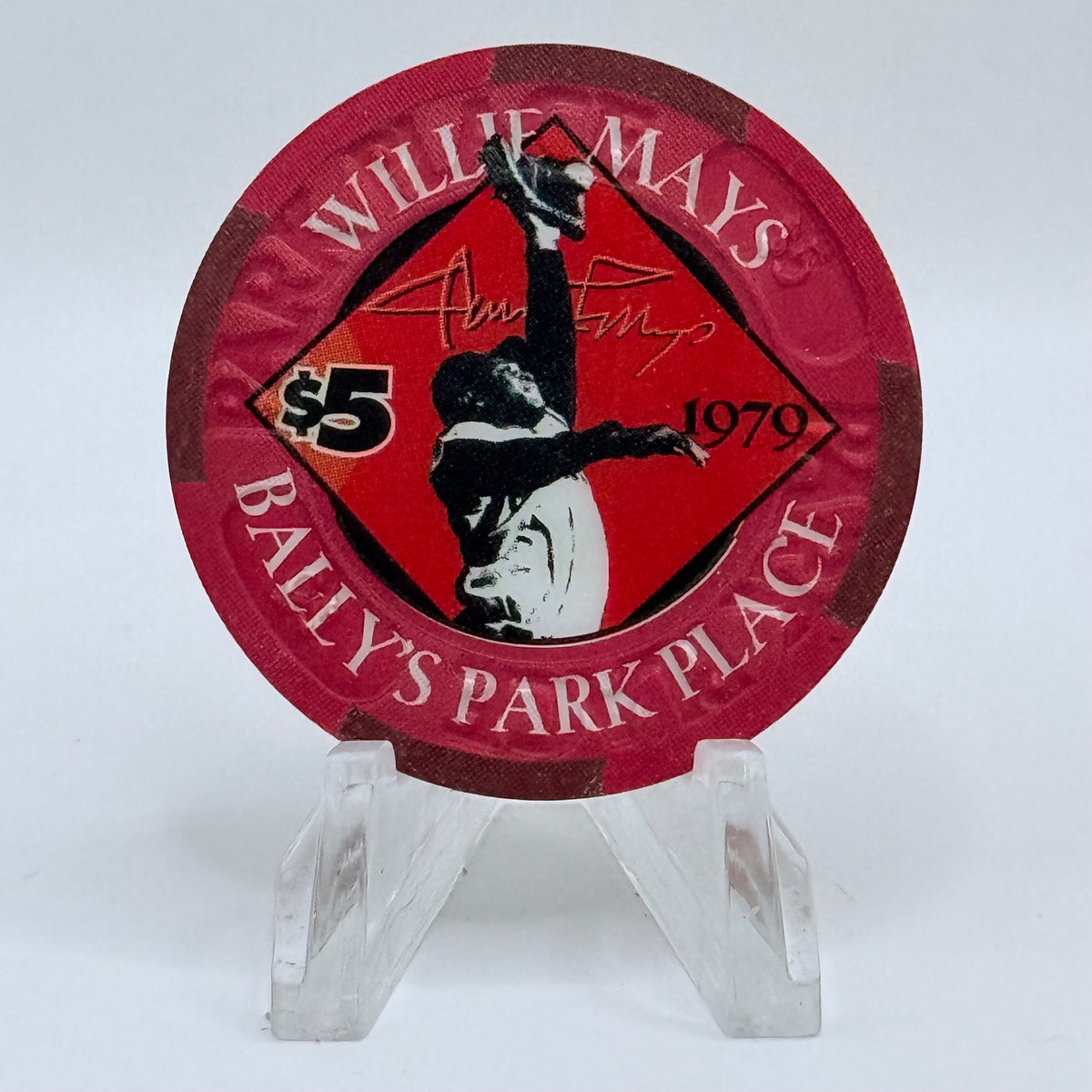 Bally's (Park Place) (Wild Wild West) Atlantic City New Jersey 'Hall Of Fame' LE $5 Casino Chip