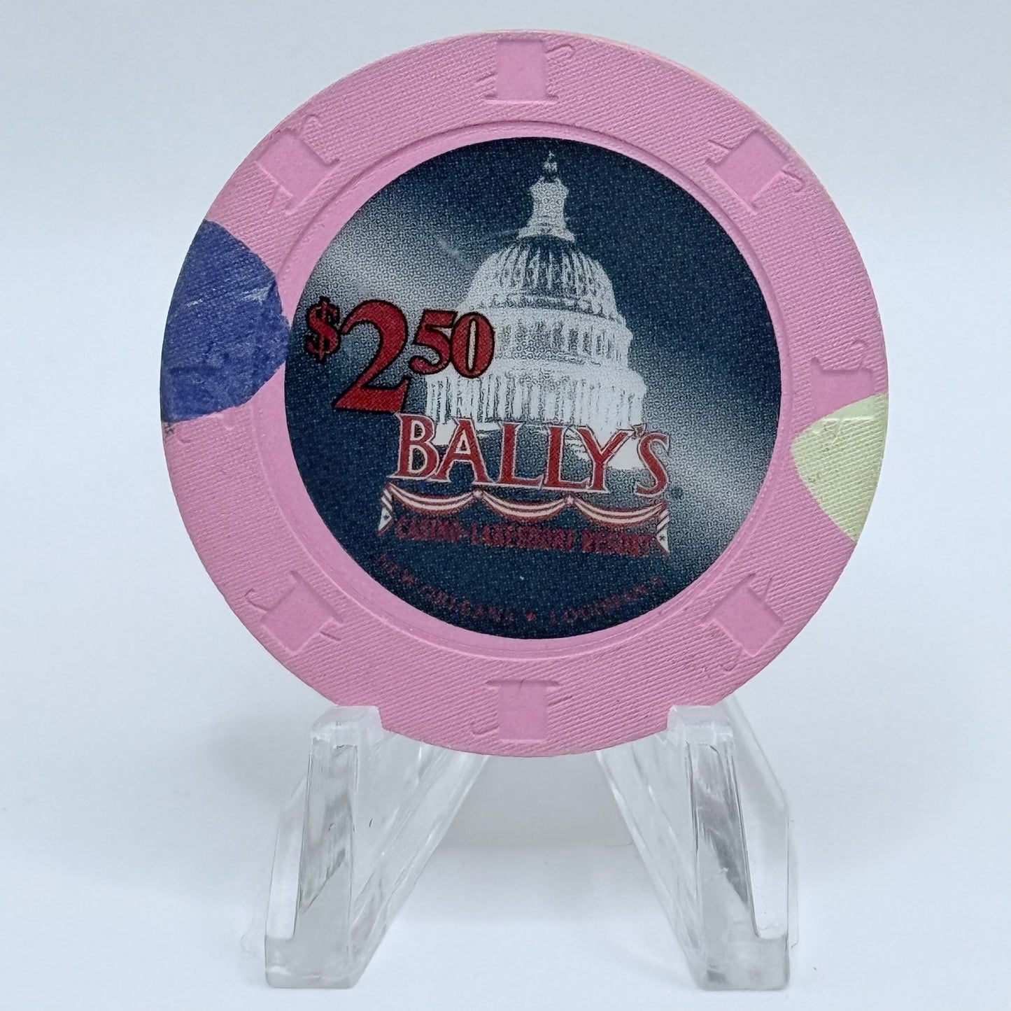 Bally's New Orleans Louisiana $2.50 Casino Chip