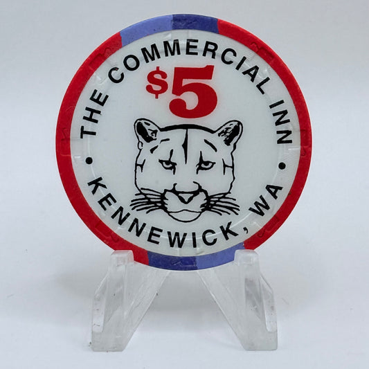 Commercial Inn Kennewick Washington $5 Casino Chip
