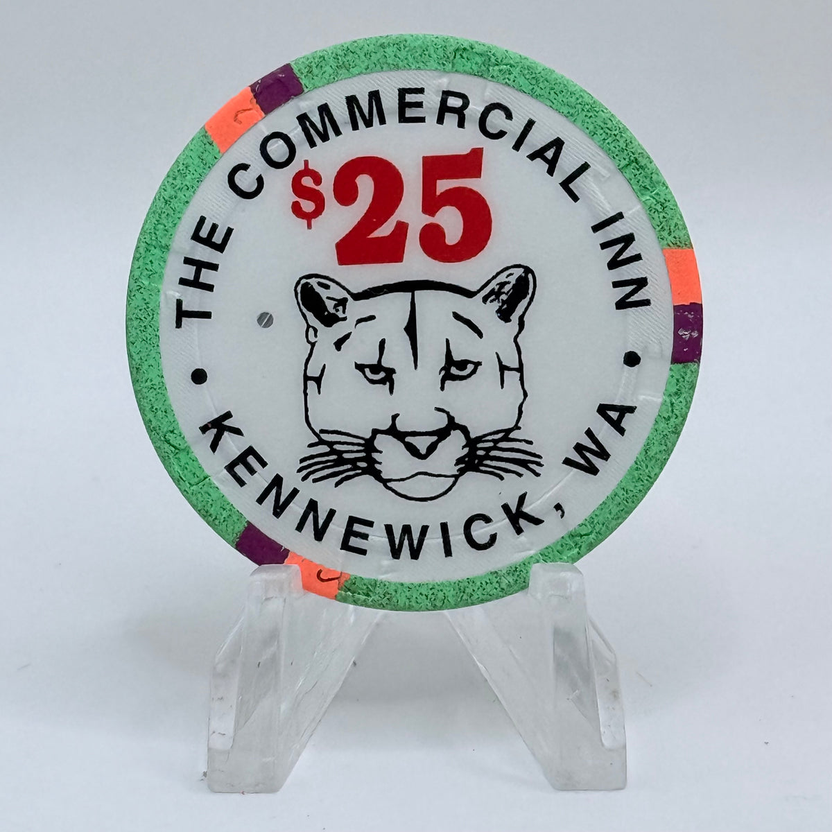 Commercial Inn Kennewick Washington $25 Casino Chip
