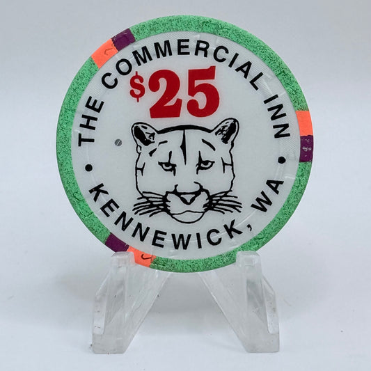 Commercial Inn Kennewick Washington $25 Casino Chip