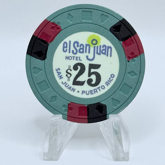 El San Juan Carolina Puerto Rico Series 4 $25 Casino Chip
