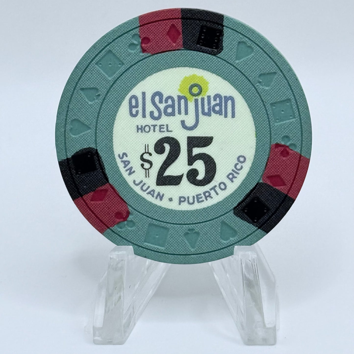 El San Juan Carolina Puerto Rico Series 4 $25 Casino Chip