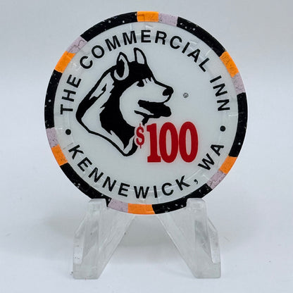Commercial Inn Kennewick Washington $100 Casino Chip