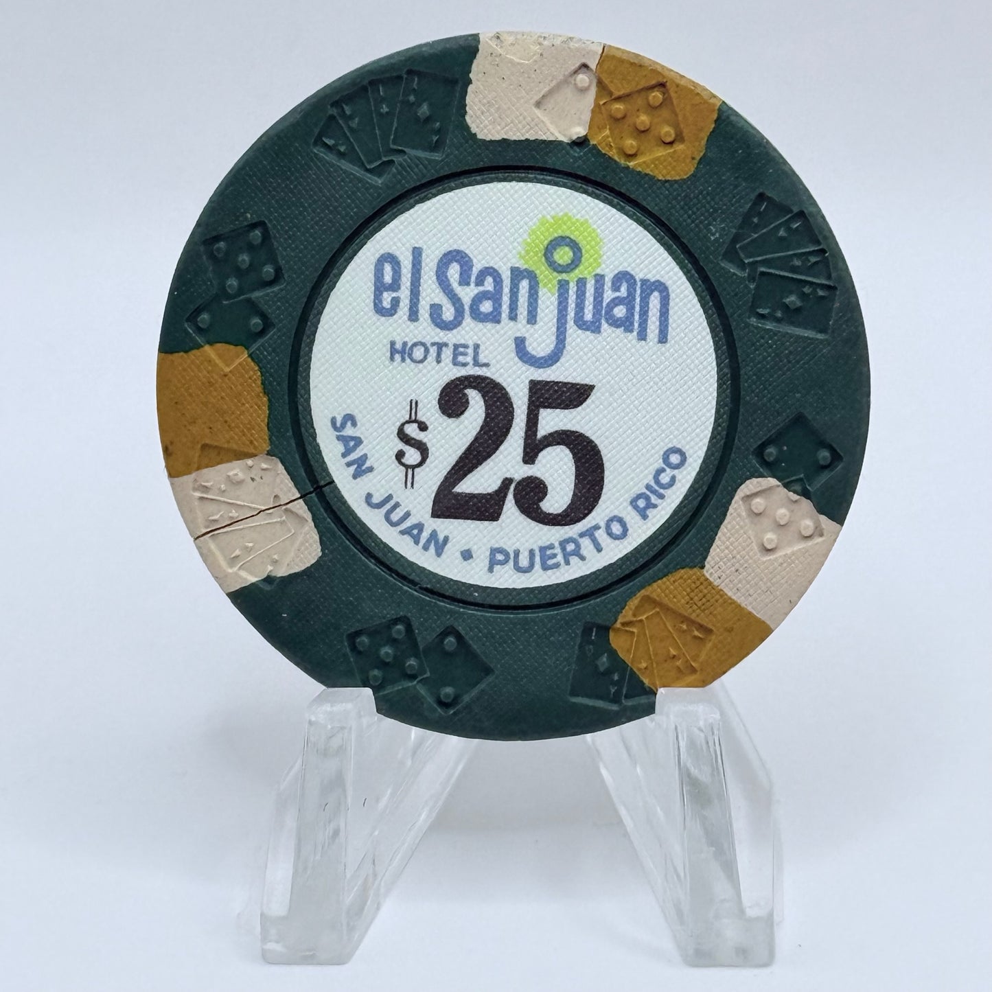 El San Juan Carolina Puerto Rico Series 11 $25 Casino Chip