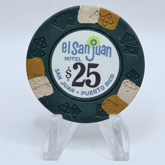 El San Juan Carolina Puerto Rico Series 11 $25 Casino Chip