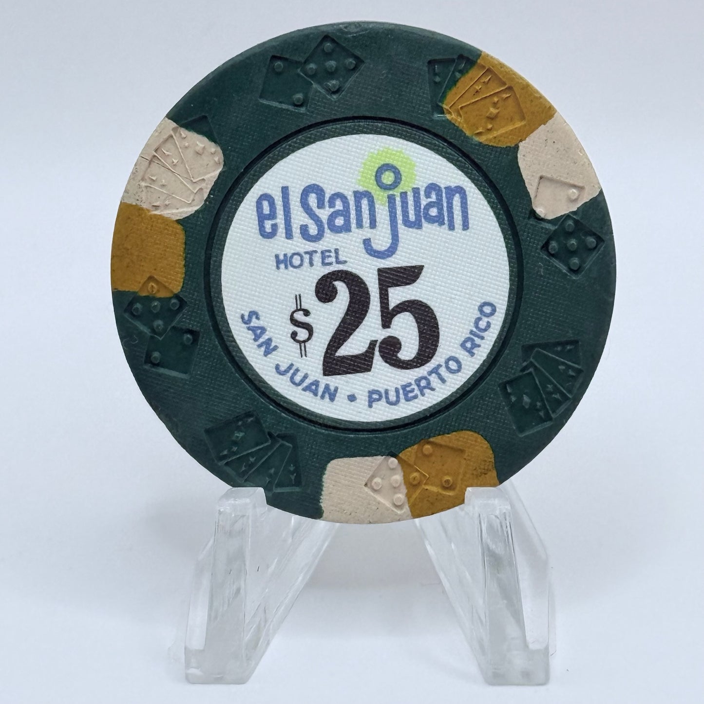 El San Juan Carolina Puerto Rico Series 11 $25 Casino Chip