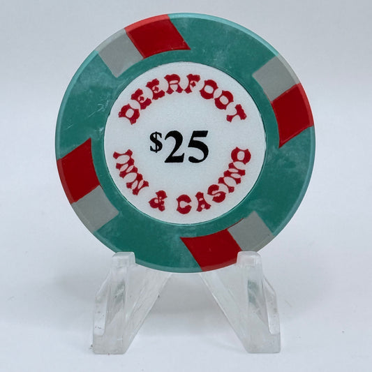 Deerfoot Inn & Casino Calgary Alberta $25 Casino Chip