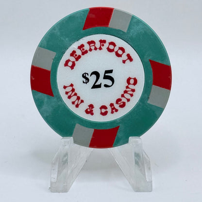 Deerfoot Inn & Casino Calgary Alberta $25 Casino Chip