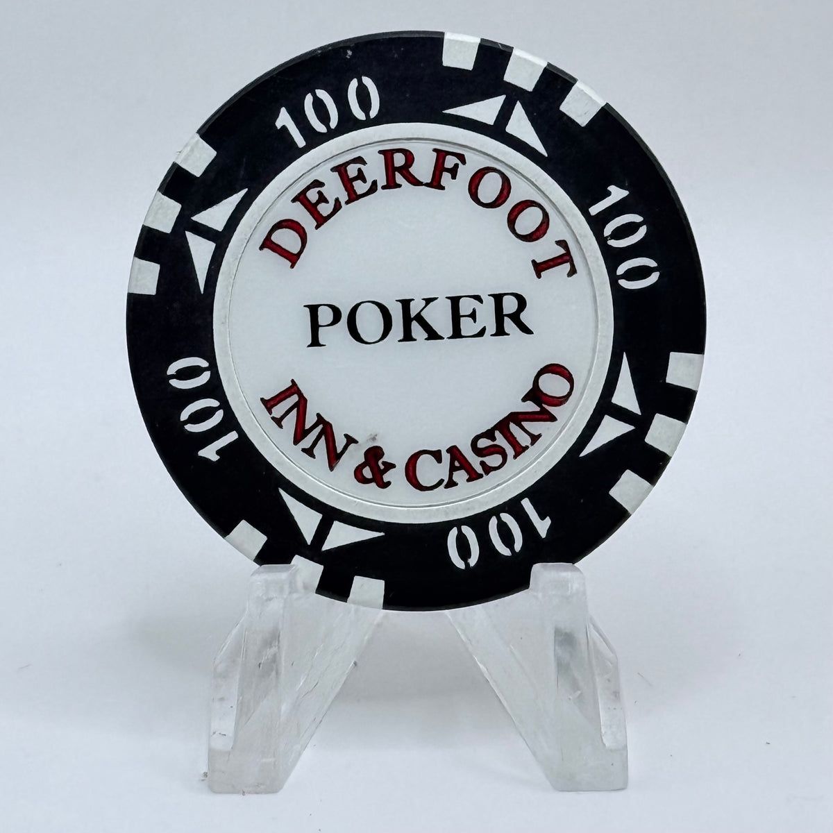 Deerfoot Inn & Casino Calgary Alberta $100 Poker Chips