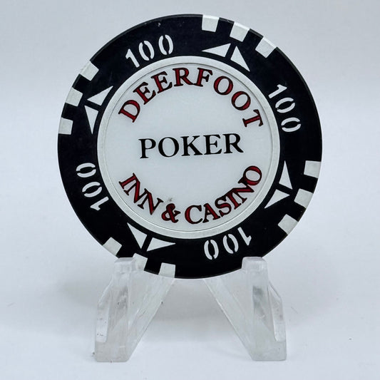 Deerfoot Inn & Casino Calgary Alberta $100 Poker Chips