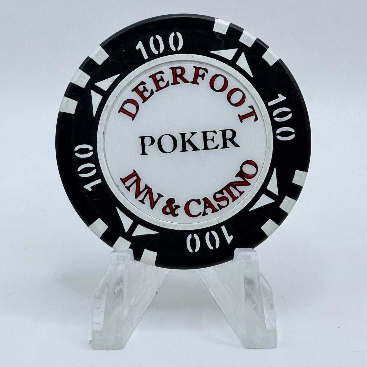 Deerfoot Inn & Casino Calgary Alberta $100 Poker Chips