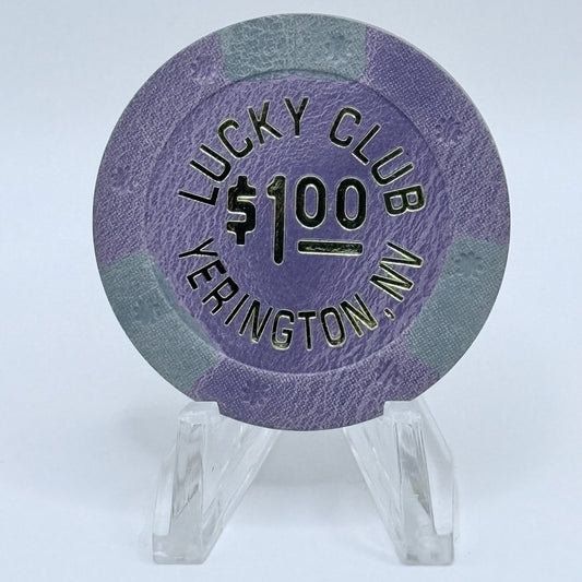 Dini's Lucky Club Yerington Nevada 2009 $1 Casino Chip E9147